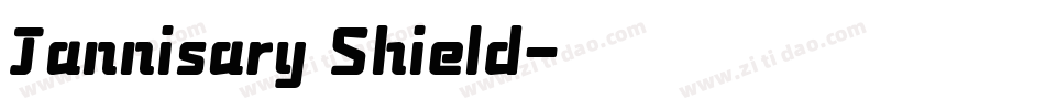 Jannisary Shield字体转换